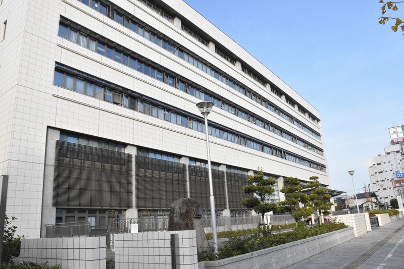 広島高裁岡山支部=松室花実撮影