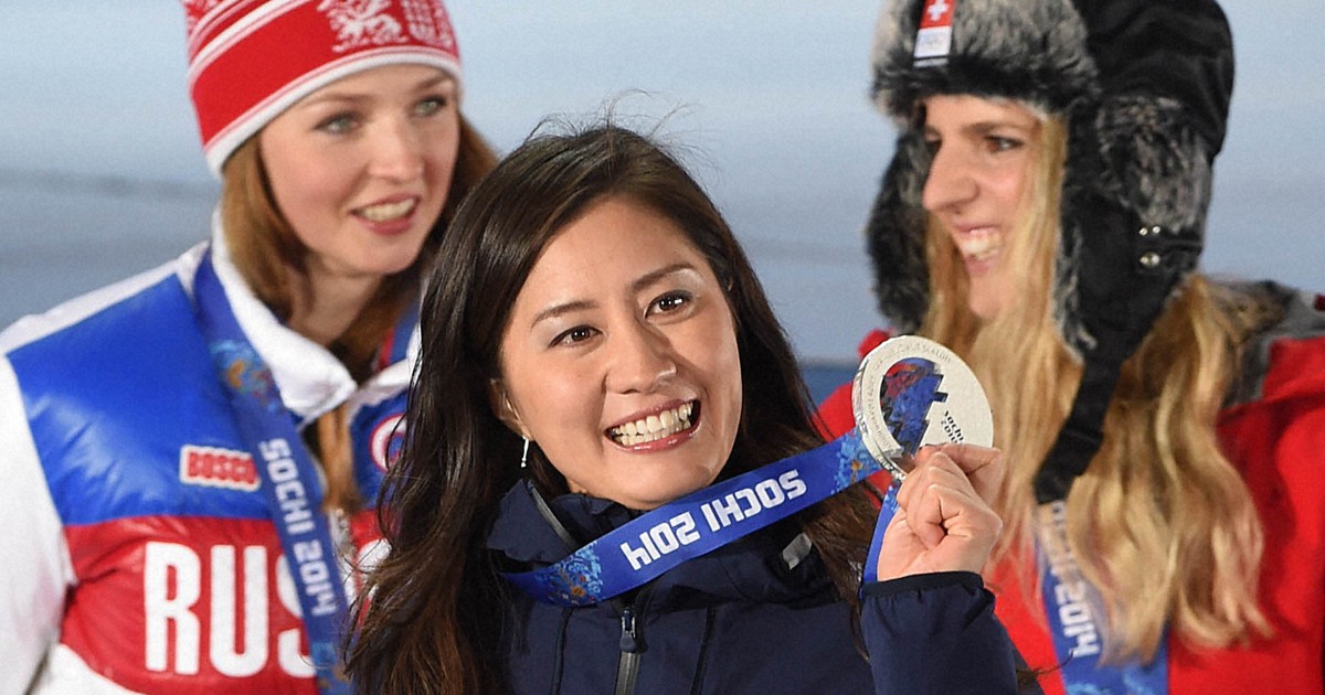 日本代表　冬季オリンピック　スノーボード　竹内　智香 　直筆サイン入りフォト 日本代表 冬季オリンピック スノーボード 竹内 智香 直筆サイン