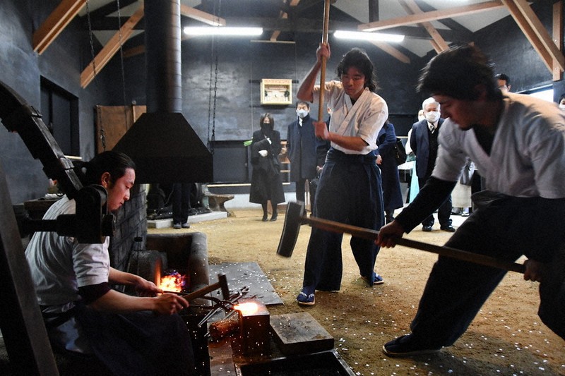 玉鋼助寿鍛刀所御火箸