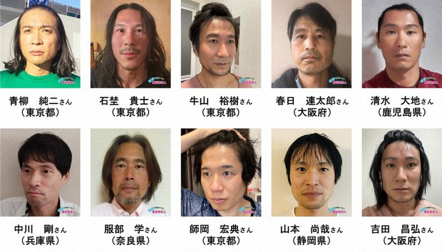希少　Recreating Japanese Men In Photos: The 10 finalists for ancient Japan man look-alike