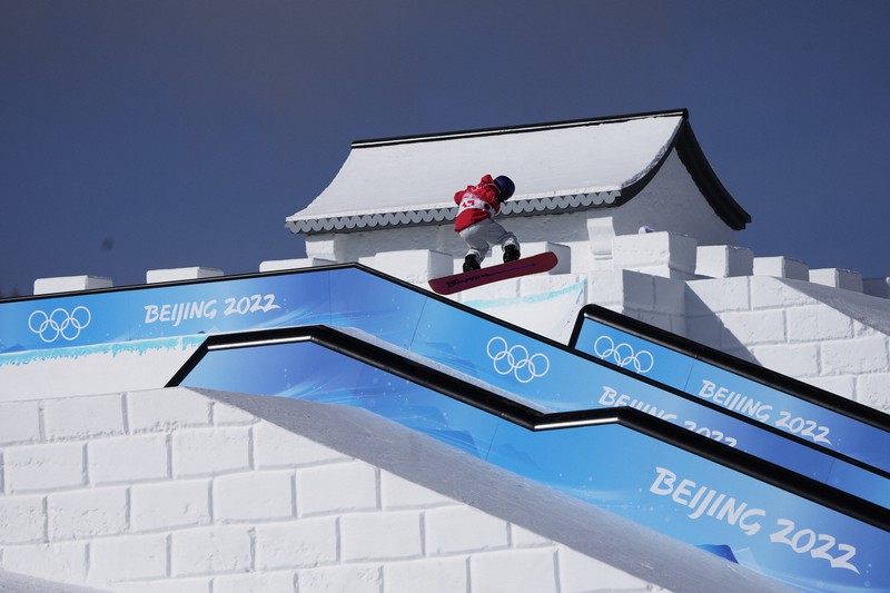 スロープスタイル、巨大モニュメントも話題 今回は「万里の長城