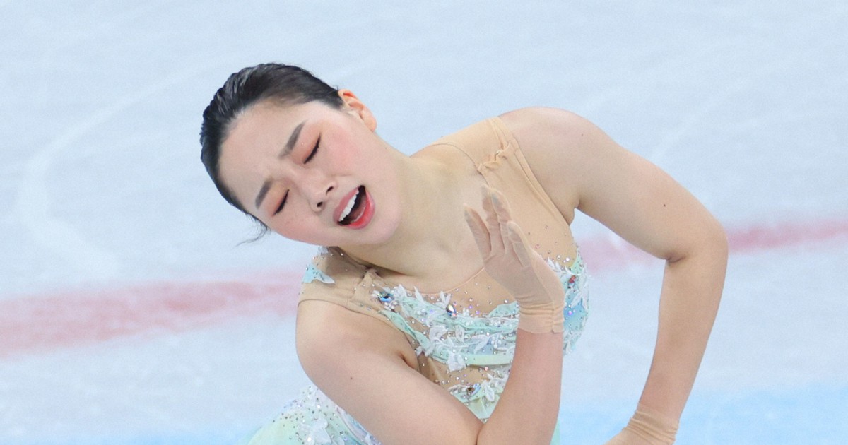 樋口新葉「いい流れ作れた」 フィギュア団体・女子SPで2位