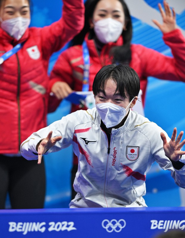 鍵山優真 初の0点台 とてもうれしい 団体 男子フリー 毎日新聞