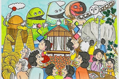 美とあそぶ：たいぞうさん／1 芸人と画家の「二刀流」 | 毎日新聞