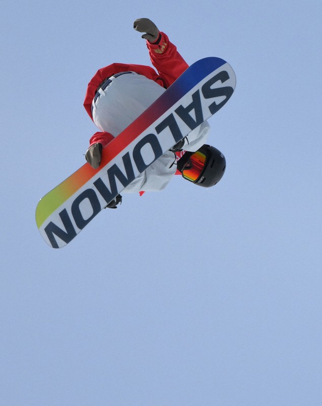 雪上の「うみんちゅ」 浜田海人の遊び心 スノボ男子SSで8位 | 毎日新聞