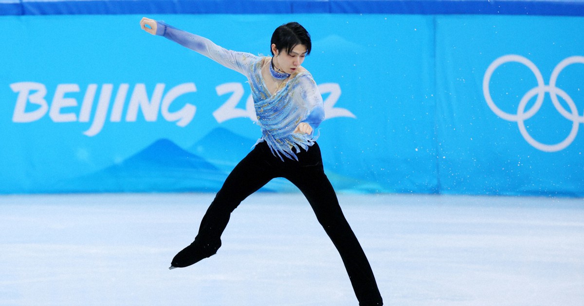羽生結弦「氷に嫌われることしたかな」 冒頭は「跳んだ瞬間穴に