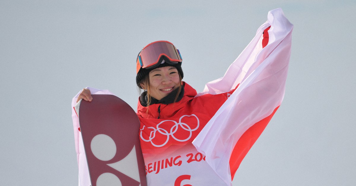 冨田せなが銅 スノーボードHP、日本女子初のメダル [写真特集1/16
