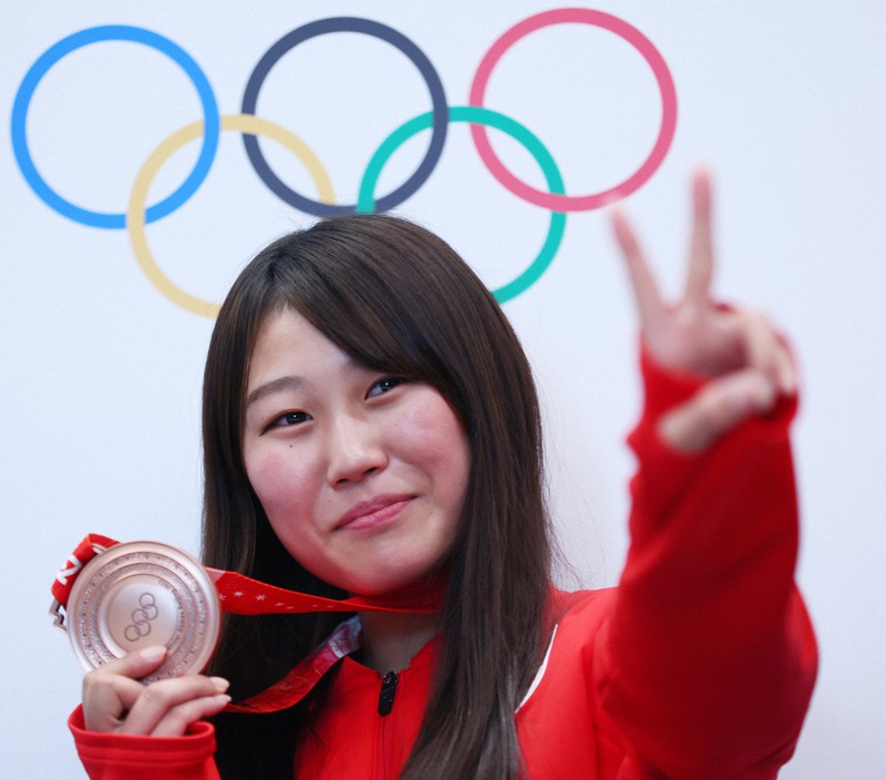 村瀬心椛「着地の時とか最高だなと」 冬季日本女子の最年少メダル