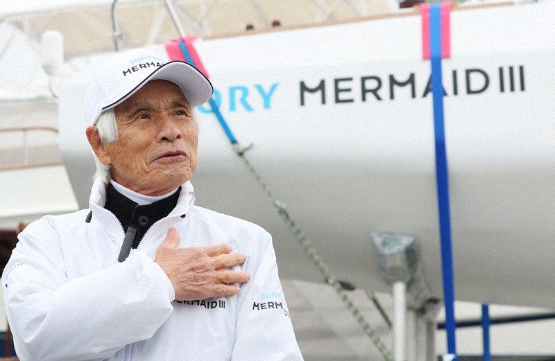 太平洋単独横断、再挑戦 83歳・堀江謙一さん 何でやるかなんて考えない