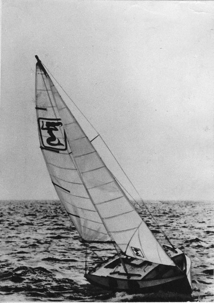 写真　堀江謙一　太平洋横断　サンフランシスコ入港時到着写真　1962年8月12日 写真 堀江謙一 太平洋横断 サンフランシスコ入港時到着写真 1962