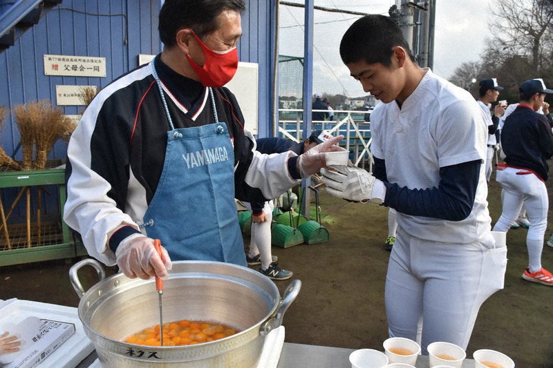 浦和学院野球部モリシ時代　センバツ甲子園用レギュラー選手グランドコート 浦和学院野球部モリシ時代 センバツ 甲子園レギュラー選手用