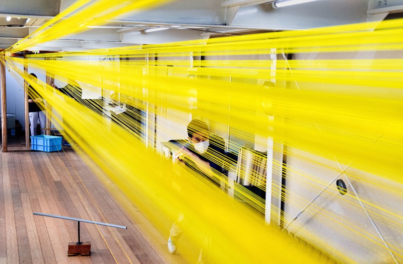 冬の冷気が生む澄んだ音色 和楽器の弦 寒の糸 作り 滋賀 写真特集1 13 毎日新聞