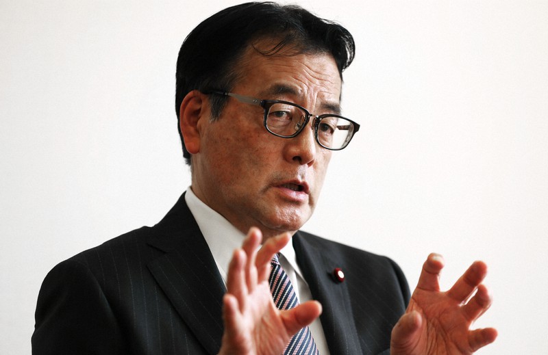 岡田克也氏=小出洋平撮影