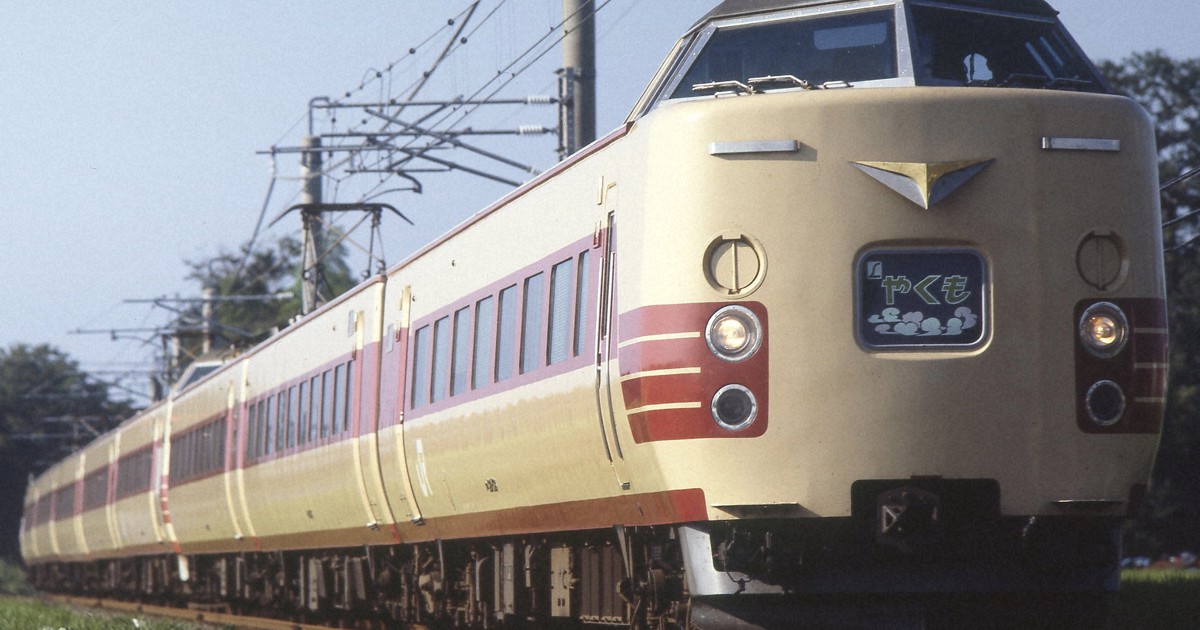 特急やくも「国鉄色」に 50周年リバイバル運転 「鉄道唱歌」も | 毎日新聞