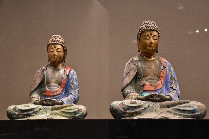 みんなで守る、地域の文化財 県博で企画展 盗難被害から戻った仏像展示