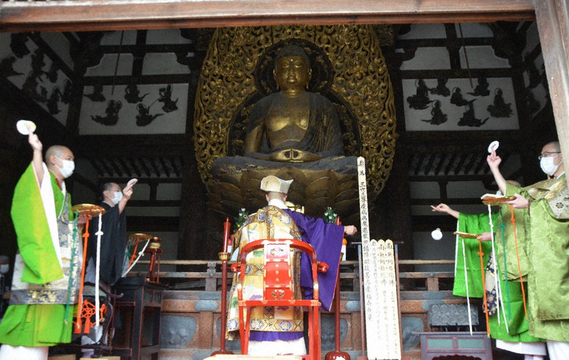 疫病、戦乱 収束願う 平等院で関白忌 ／京都 | 毎日新聞