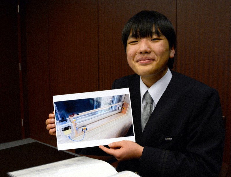ひと：工藤貴博さん＝第80回全日本学生児童発明くふう展で恩賜記念賞
