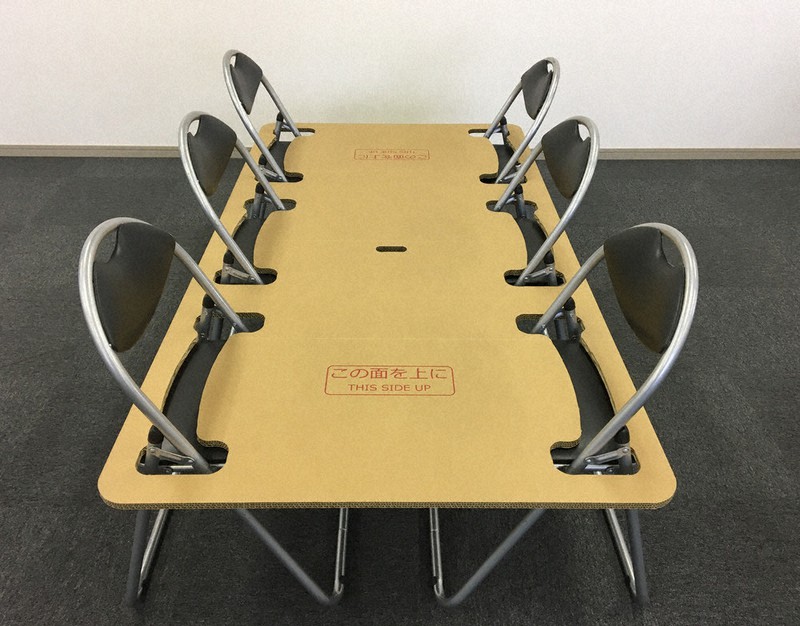 和歌山のワザ：浅川組運輸＝和歌山市 強化段ボール活用の避難所向け