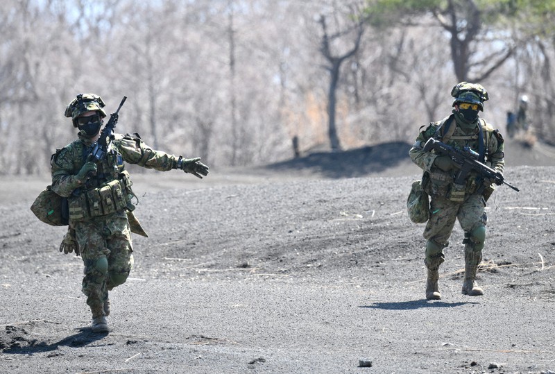 へリボン作戦など日米共同訓練 [写真特集7/18] | 毎日新聞