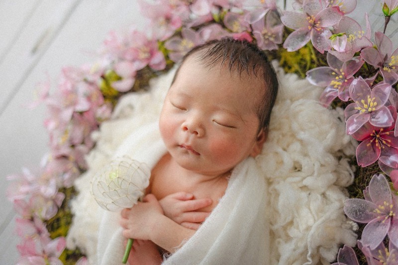 出産後の赤ちゃん撮影 写真家・日髙さん「ニューボーンフォト」 我が子