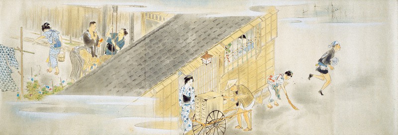 無名の画家の絵 洋画家 鈴木信太郎 眞鶴新線 8号(P8) 優しいタッチが印象的な