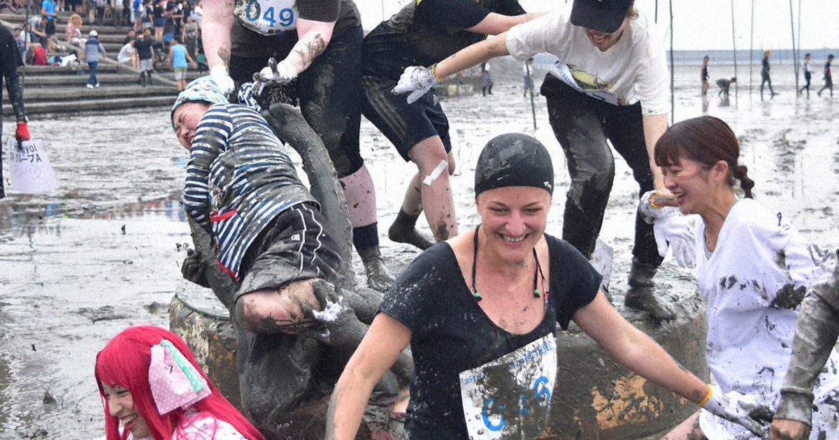 ガタリンピック 3年連続中止 感染対策難しい 佐賀 鹿島 毎日新聞