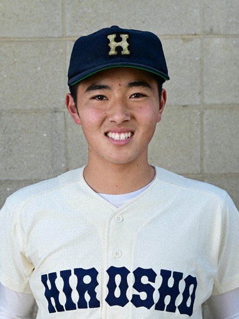 広島商業高校　試合用帽子 広島商業高校 試合用帽子