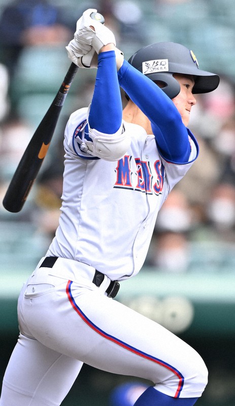 明秀日立・投打の柱猪俣 本番に強い秘密は「遊び心」 選抜高校野球