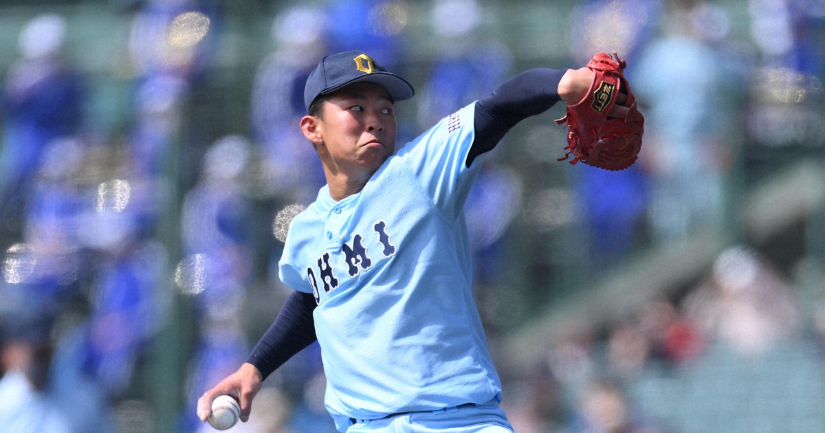 初の4強、近江・山田「自分が抑えることでチームに流れ」 センバツ