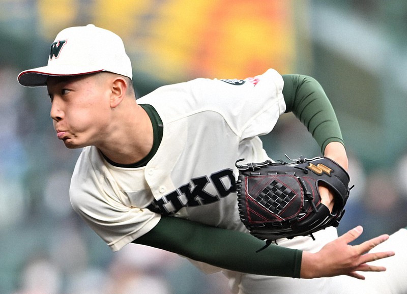 準々決勝第4試合 市和歌山vs大阪桐蔭 第94回センバツ高校野球 [写真