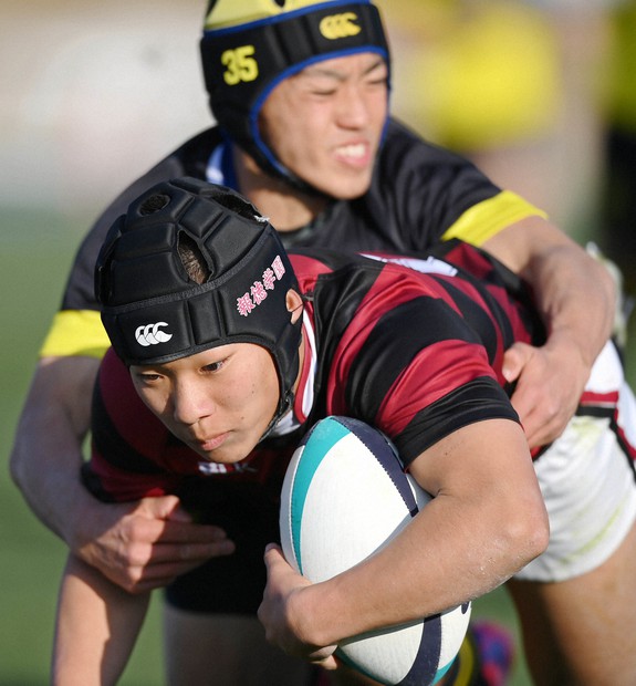 報徳学園が初の決勝 「東の横綱」桐蔭学園を圧倒 高校選抜ラグビー