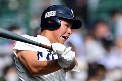 大阪桐蔭・丸山が8連続安打 長短自在打線にすきなし センバツ | 毎日新聞