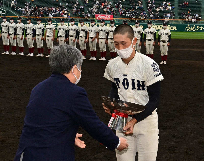 大阪桐蔭・松尾汐恩「去年に比べて力がないので泥臭く」 センバツ