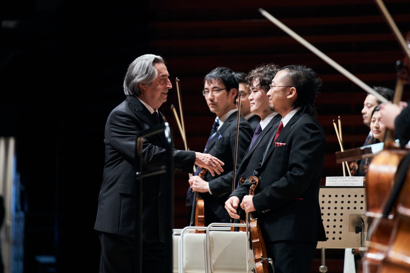 今年も同音楽祭のために来日し、その開幕を飾ったリッカルド・ムーティ (C)Spring Festival in Tokyo 2022-Taira Tairadate
