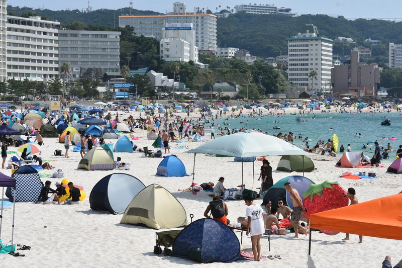和歌山 白良浜が5月に海開き 6年ぶり 本州で一番早い 毎日新聞 和歌山 白良浜が5月に海開き 6年ぶり 本州で一番早い 毎日新聞