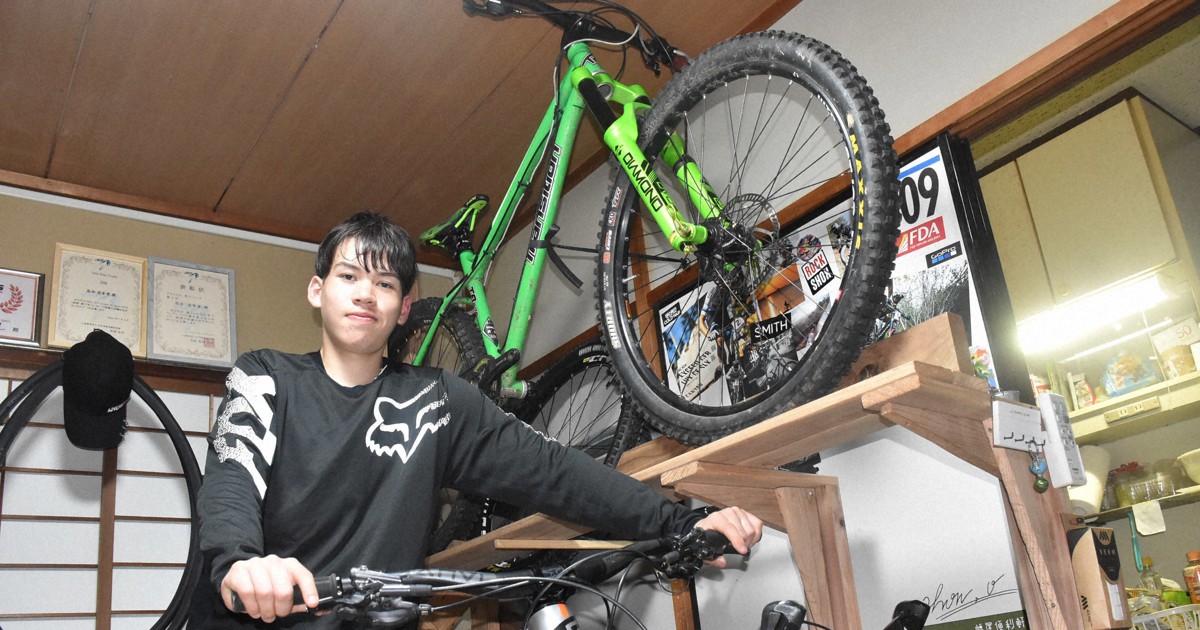 競技歴1年半 自閉症スペクトラムの高校生、MTBダウンヒル優勝 | 毎日新聞