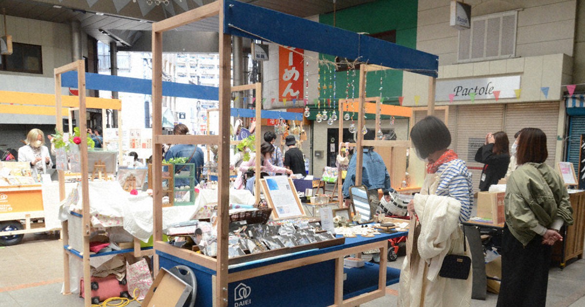 リヤカー＋屋台）×イベント＝元気な商店街 八幡東 「美マルシェ」大