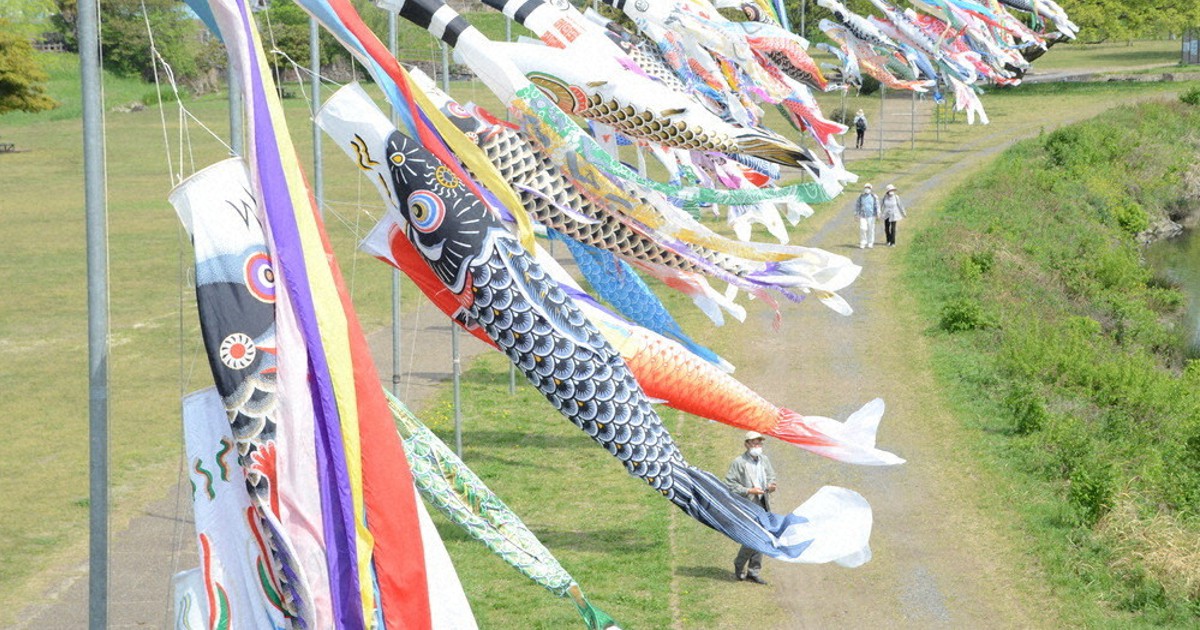 こいのぼり360匹スイスイ 岐阜 ／岐阜 | 毎日新聞