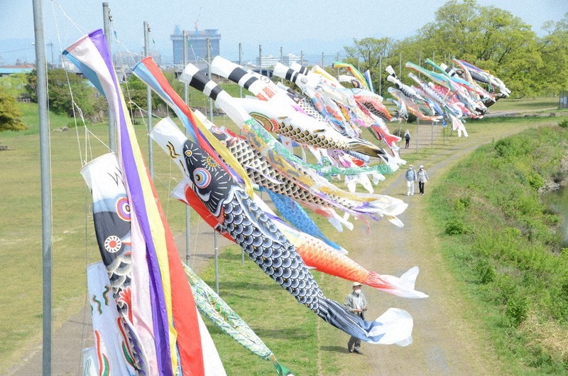 こいのぼり360匹スイスイ 岐阜 ／岐阜 | 毎日新聞