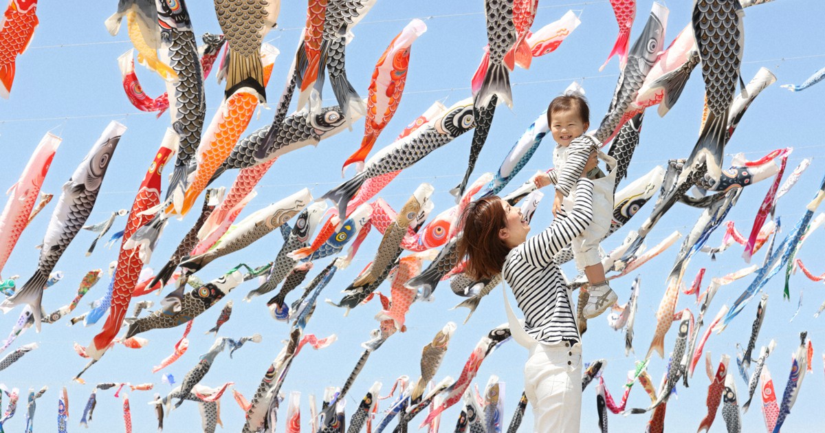 3年ぶりに大空を舞うこいのぼり 大阪・高槻市で「こいのぼりフェスタ