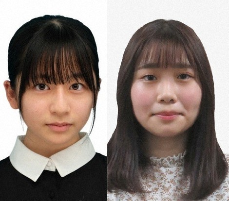 女流棋士2級となった鎌田美礼さん(左)と榊菜吟さん=いずれも日本将棋連盟提供