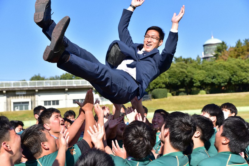 スポーツの今：桐生第一高 元日本代表が育む 「考えるラグビー