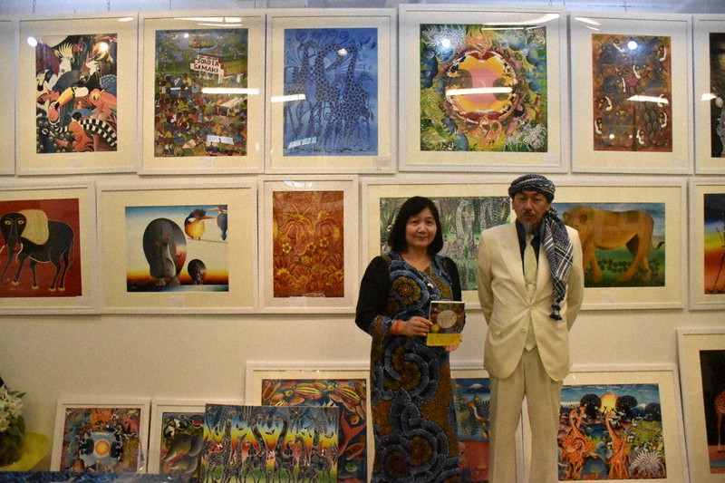 ◉現代アート真作保証◉ティンガティンガ 人気画家ムワメディ◉原画10号 子供部屋 ◉現代アート真作保証◉ティンガティンガ 人気画家ムワメディ◉原画10