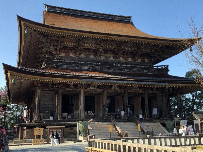 金峯山寺の蔵王堂=奈良県吉野町で、村瀬達男撮影