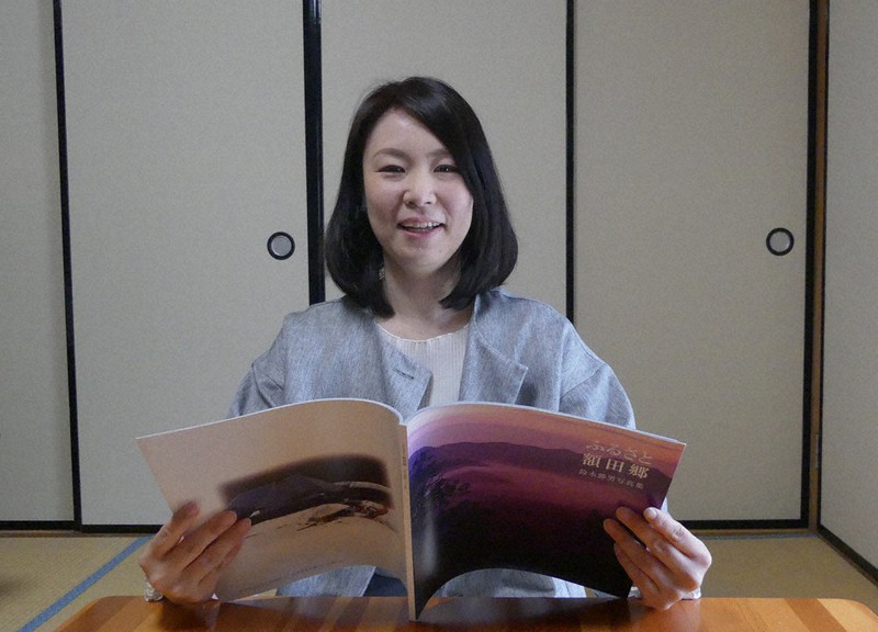 服部紗代さん=愛知県岡崎市で