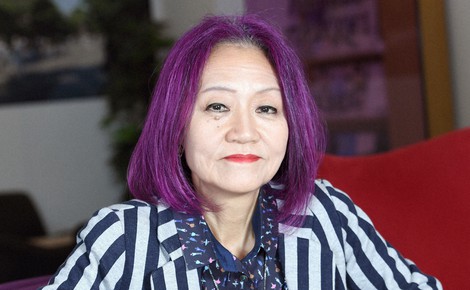 経済学者の浜矩子さん=東京都千代田区で2019年3月15日午後4時16分、藤井太郎撮影