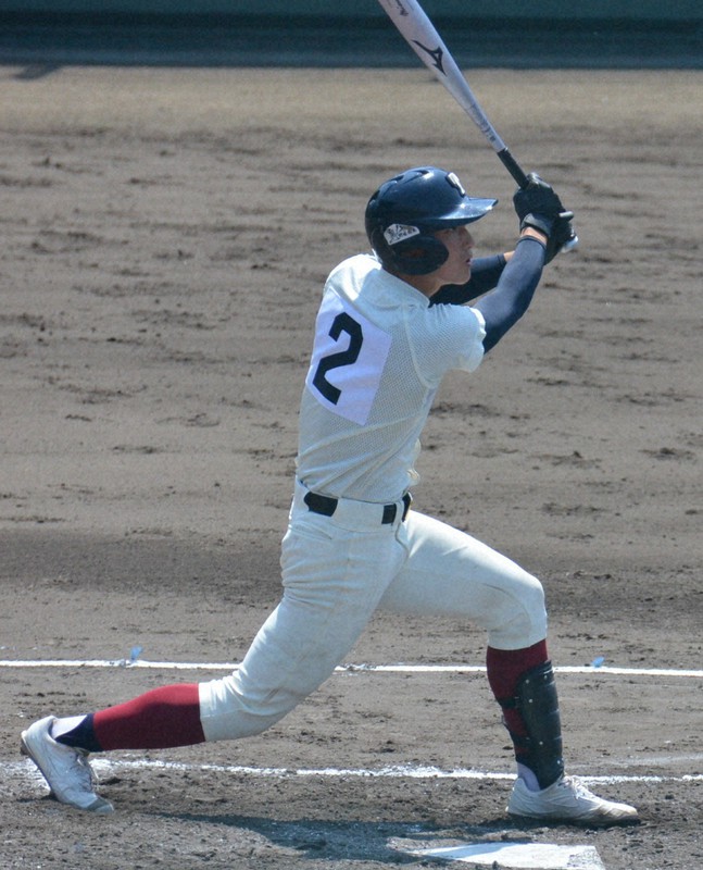 大阪桐蔭 大阪桐蔭・松尾汐恩「大きめマスク」で特大2ラン 春季近畿大会