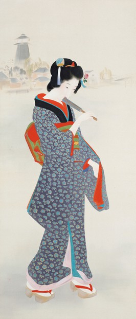 没後50年 鏑木清方展 郷愁まとう東京美人 27日から京都国立近代