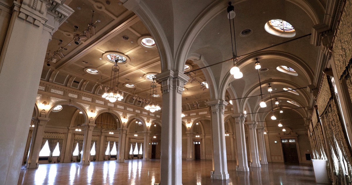 レトロの美：大阪市中央公会堂 大阪市北区 思わず漏れる感嘆の声 [写真