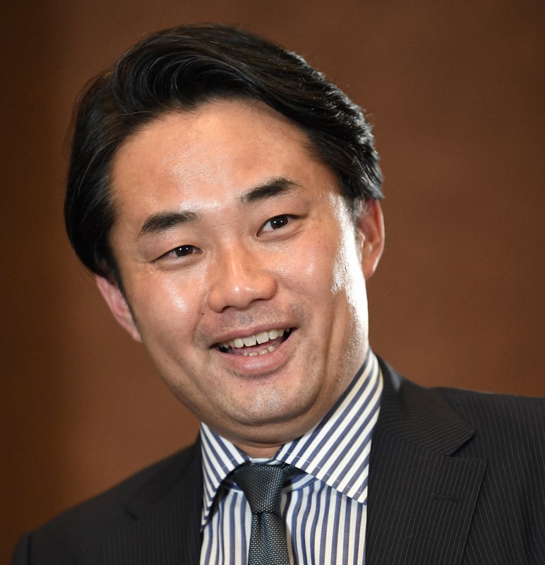 杉村太蔵さん=東京都千代田区で2022年2月22日、竹内紀臣撮影